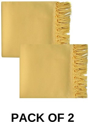 Chador Sador Solid Single AC Blanket for  AC Room(Polyester, Yellow)