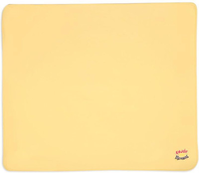 one sky Text Print Single AC Blanket for  AC Room(Cotton, GOLDEN HAZE)