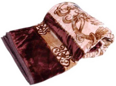 SIMAM Abstract Double Mink Blanket for  Heavy Winter(Microfiber, Printed 1128)