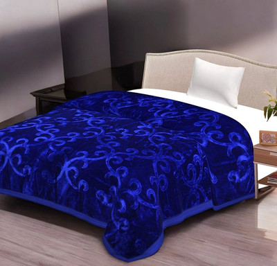 shree karni export Floral Single Comforter for  Heavy Winter(Microfiber, Multicolor)