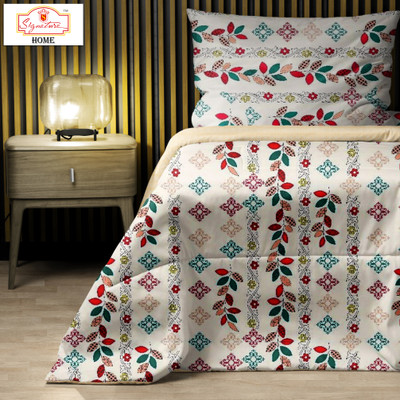 Signature Floral Double Dohar for  AC Room(Cotton, Spring Collection Super Soft Cotton Dohar 2 Layer 6)
