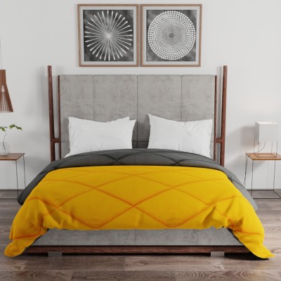 Livpure Smart Solid Double Comforter for  AC Room(Polyester, Mustard)
