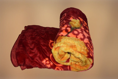 Changers Printed Double Mink Blanket for  Heavy Winter(Microfiber, Multicolor)