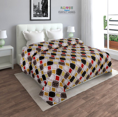 Flipkart Perfect Homes 3D Printed Double Comforter for  AC Room(Microfiber, Multicolor 23)