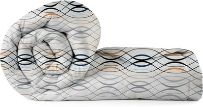 ivaza Floral Double AC Blanket for  AC Room(Cotton, White Lining)