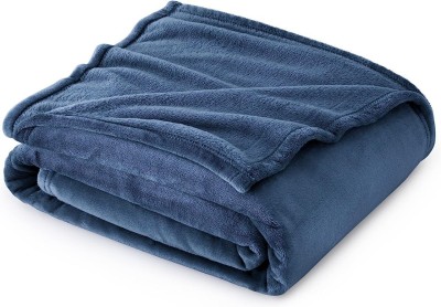 Homely Haven Solid King AC Blanket for  Heavy Winter(Microfiber, Sky Blue)