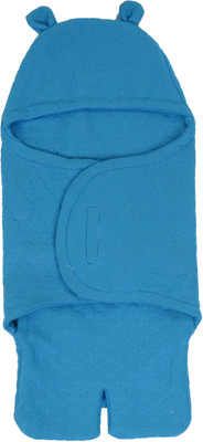 SIDLY PIDLY Solid Single AC Blanket for  AC Room(Woollen Blend, Blue)