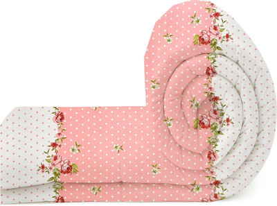 ivaza Floral King AC Blanket for  AC Room(Cotton, Pink Red)