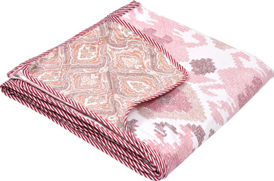Jinaya's Printed Single Dohar for  AC Room(Cotton, Multicolor)