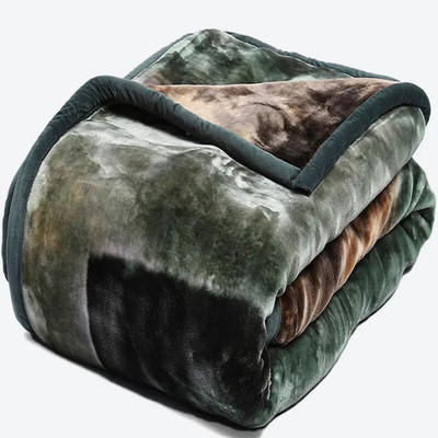 TAYCORELIVING Printed Double Mink Blanket for  AC Room(Polyester, Multicolor)