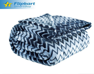 Flipkart SmartBuy Solid Double AC Blanket for  AC Room(Polyester, Dark Blue & Light Blue)