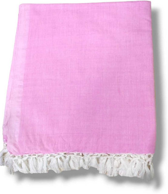Vanishree World Solid Double AC Blanket for  AC Room(Microfiber, Pink)