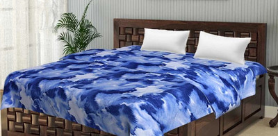 SIMAM 3D Printed Double AC Blanket for  AC Room(Microfiber, 60 BLUE)