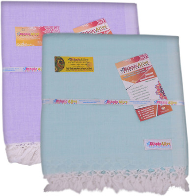 Aakriti Handloom Solid Single Throw for  AC Room(Silk, White)