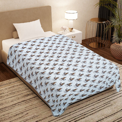 Anokhaa creations Printed Single Dohar for  Mild Winter(Cotton, Multicolor)