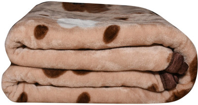 ACZO FEEL Printed Double AC Blanket for  AC Room(Microfiber, Multicolor)