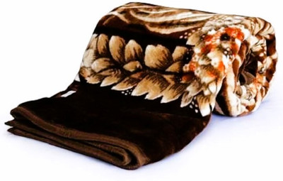 SIMAM Self Design Double Woollen Blanket for  Heavy Winter(Polyester, 105 DB Multicolor 1)