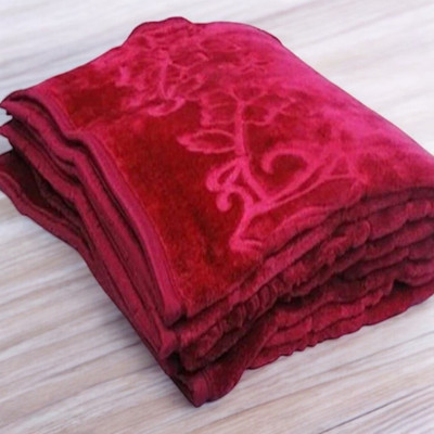 shree karni export Floral Single Mink Blanket for  AC Room(Fur, Multicolor)