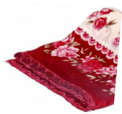 SIMAM Printed Double Mink Blanket for  Mild Winter(Microfiber, Multicolor)