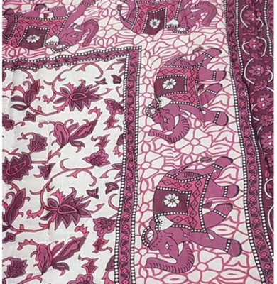 V.R.ENTERPRISES Abstract Double AC Blanket for  AC Room(Microfiber, Multicolor)