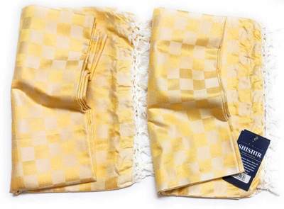 Shishir Printed Single AC Blanket for  AC Room(Cotton, Golden Yellow)