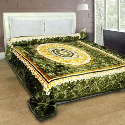 MAGICAL Printed Single Mink Blanket for  Heavy Winter(Microfiber, Printed-1)