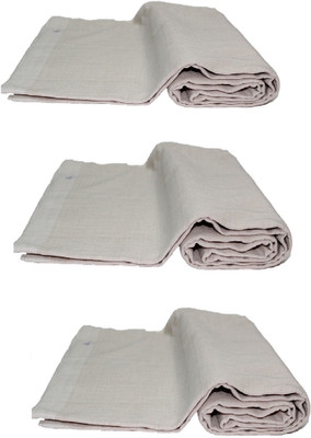 EthnicAlive Solid Single Top Sheet for  AC Room(Microfiber, White)