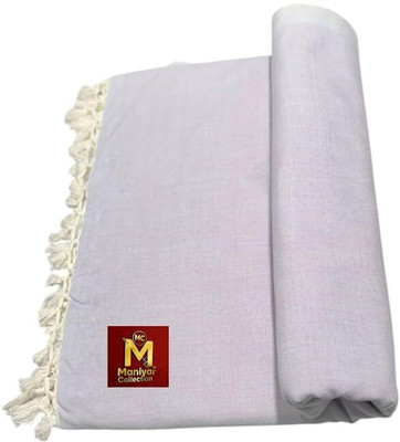 Maniyar Collection Solid Double AC Blanket for  AC Room(Cotton, Purple)