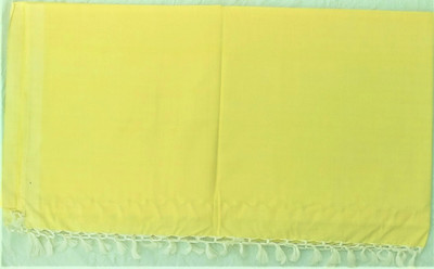 Kumar Gems Solid Single Top Sheet for  Heavy Winter(Cotton, YELLOW ( LEMON COLOUR ))