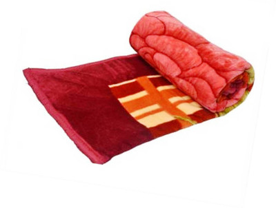 SIMAM Abstract Double Mink Blanket for  Mild Winter(Microfiber, Multicolor 818)