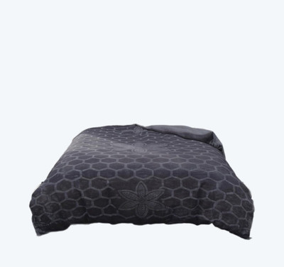 Shivam impex Solid Double Khes Blanket for  Heavy Winter(Microfiber, Grey)