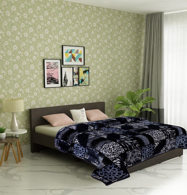 SIMAM Abstract Double Mink Blanket for  Heavy Winter(Microfiber, Printed 93)