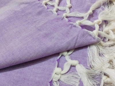 DRISHTI Solid Double Comforter for  AC Room(Silk, Purple)