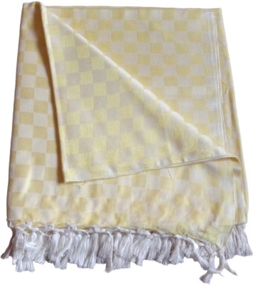 aradhya fashion 3D Printed, Solid Queen Comforter for  AC Room(Silk, Lemon Yellow)