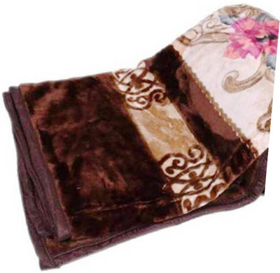 SIMAM Printed Double Mink Blanket for  Mild Winter(Microfiber, Multicolor)