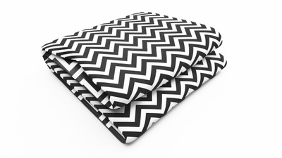 Home Plus Studios Printed Single AC Blanket for  AC Room(Cotton, Black)
