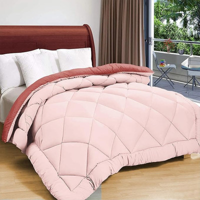 Quirky Home Solid Double AC Blanket for  AC Room(Microfiber, Multicolor)