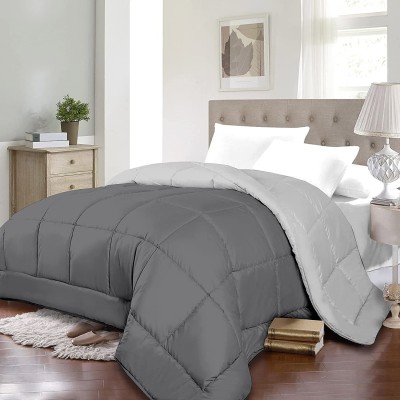 Raymond Home Solid Single Comforter for  AC Room(Microfiber, Grey)