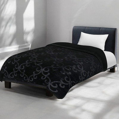 shree karni export Floral Double Mink Blanket for  Heavy Winter(Microfiber, Multicolor)