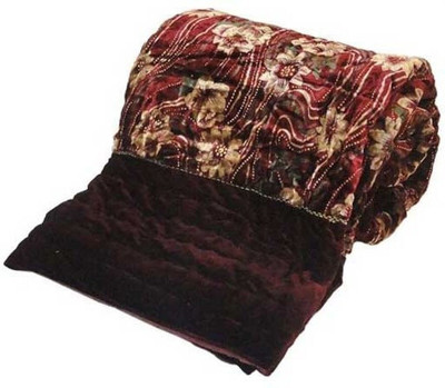 Shyam Creation Floral Double Quilt for  Mild Winter(Cotton, Multicolor)