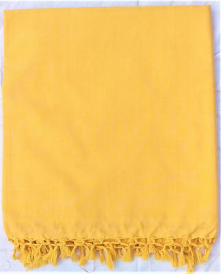 Aakriti Handloom Solid Single Top Sheet for  AC Room(Cotton, Khaki)