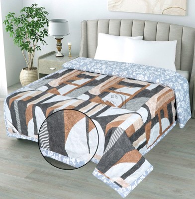 Cosy CORNER Abstract Double Comforter for  Mild Winter(Cotton, Multicolor)