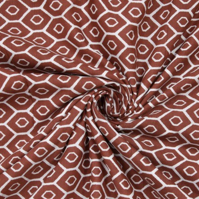 Ashiyana Fab Printed Single Dohar for  AC Room(Cotton, brown dot)