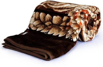 SIMAM Self Design Double Woollen Blanket for  Heavy Winter(Polyester, Multicolor 1)