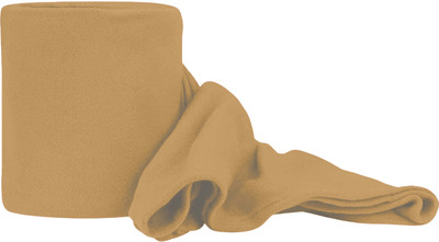 komfey Solid Double Fleece Blanket for  Mild Winter(Polyester, rust)