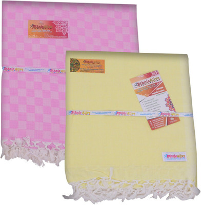 Aradhya Solid Single Bhagalpuri Blanket for  AC Room(Cotton, Multicolor)