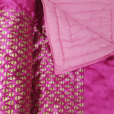 shree karni export Polka Double Mink Blanket for  Heavy Winter(Microfiber, Multicolor)