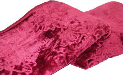 SIMAM Abstract Double Mink Blanket for  Mild Winter(Microfiber, Maroon 67)