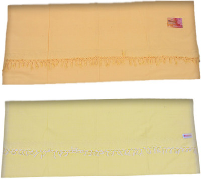 Aakriti Handloom Solid Single AC Blanket for  AC Room(Silk, Yellow, Lemon)