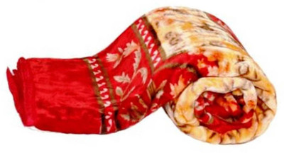 SIMAM Abstract Double Mink Blanket for  Heavy Winter(Microfiber, Printed 1034)